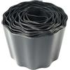 Jardinion Bordo del prato 9m, Bordo del letto, Bordo del taglio, Larghezza 15 cm Nero