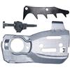AUMEL 537071201 Kit di Punte per paraurti tenditore Piastra di Regolazione Barra Guida Catena per Husqvarna 353 351 346XP Motosega Part