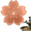 Genérico Copper Bird Bath Cleaning Disk | Copper Bird Bath Purification Cleaner Disk - Rust-Resistant Pet Feeding Accessories Cleaner Plate Park Nature Exhibits Backyard Balcony Patio