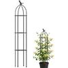 Dayysiuy Graticcio per Piante da Esterno - Struttura Decorativa Antiruggine - Supporti per Piante da Interno - Per Pomodori, Cetrioli, Uva, Clematide, Ortaggi, Frutti, Esterno, Interno, Patio,