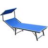 Linea Garden Friend Lettino Mare Ibiza in textilene 580 gr/m² Colore Blu