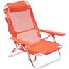 SUNNY STAR Sedia Parigi 53x62x77cm Arancione