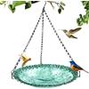 Generic Vogelhäuschen Für Den Außenbereich | Futterhäuschen Für Wildvögel | Garten-Vogeltränke Zum Aufhängen - Futterteller Gartenvögel | Vogelbad-Tablett | Vogelwasser Oder Vogelbad | Garten-Vogelbäder Den