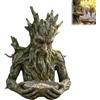 Generisch Quiet Offering A Tree-Integrated Bird Feeding Sculpture, Outdoor Millennial Ancient Tree Bird Feeder with Hidden Keyhole Hanger, Garden Art Decor (A)