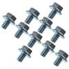 Homeponnew Bullone di avviamento a strappo per motori tosaerba GX140, GX200, GX240, GX270, GX340 e GX390 - Confezione da 10 pezzi di hardware di ricambio