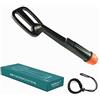shrxy Metal Detector subacqueo Pinpointer Induzione Immersione Tesoro Impermeabile Metal Detector Bobina Tenuta in mano Metal Finder-nero
