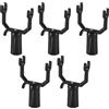 Generico Supporto del ramo del l'albero da 5 pc, stampelle di ramo in metallo, dispositivo di supporto della stampella per alberi, supporto per impennato a prova di ruggine regolabile, strumenti