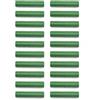 Puupaa 20 tubi di collegamento per paletti da giardino, 8-20 mm, connettori per pali di supporto per piante, connettori a clip, staffa per piante da arrampicata da 16 mm