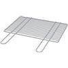 Sarom Graticola griglia barbecue Originale Sarom cromata acciaio inox 48x33 cm con manici cod.DC0014
