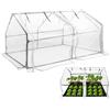 YRHome Mini serra per pomodori, 180 x 90 x 90 cm, in fibra di vetro, a prova di insetti, traspirante, colore: bianco