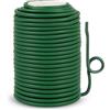 LEREATI Filo di Ferro Plastificato, 3.5mm x 20m Filo Verde Giardinaggio Fil di Ferro Morbido Legare le Piante, Cavo da Giardino per Piante e Arbusti
