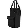 MiOYOOW Copertura per Bombola del Gas, 50x30 cm Coperchio Antiscivolo per Serbatoio Propano con Lembo Laterale/4 Fori di Ventilazione/Tasche, Coperture per Serbatoio di Gas per la Casa e Esterno