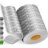 KESSER® Rotolo di strisce frangivista in PVC per recinzioni, opache, 35 m x 19 cm, 30 clip di fissaggio, resistente alle intemperie, protezione dal vento, per recinzioni, giardino, recinzione in