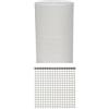 De Santis Rete Quadra Bianca in plastica PVC Esterno balconi ringhiere recinzioni frangivista frangisole Protezione Sicurezza H 1 MT Maglia 20x20 Vendita al Metro (25)