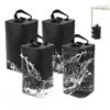 BlyeMichdi 4 Pezzi Borse da Pesi per Piedi Ombrellone Gazebo, 10 L Pesi per Gazebo, Riempibili con Acqua, Zavorre ad Acqua per Gazebo Adatto per Tende Padiglioni Ombrelloni Scalette per Piscine