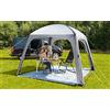 BERGER - Gazebo Pieghevole L Deluxe 3x3m UV 50+, Tenda gonfiabile grigia per feste - Stile padiglione