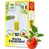 Albagarden - Porta Feromoni Per Trappola Per Insetti Nocivi - Dispenser Universale Per Lotta Biologica E Integrata - Per Orto Giardino E Frutteti - 10 Pezzi