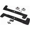 GreenGoo Kit Lame 92 cm con portalama, Viti, chiavette e Molle a Tazza Compatibile per Castelgarden Stiga Viking Honda Solo Dolmar Sabo EFCO