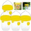 Generic Piege A Guepes Outdoor Tap Trap, Kit Piege A Calabrone per Bottiglia Plastica Interno, Piege Calabrone Asiatico Selective, Piege Gueppe E Calabroni Esterni, Mosca Mosca, Mosca