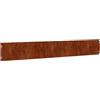 vidaXL Bordure per Prato 50 pz 15x103 cm Flessibili in Acciaio Corten, Bordi per Giardini, Bordi per aiuole da Giardino, Bordi per paesaggi