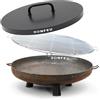 BonFeu BonBowl Braciere - Braciere da giardino - Braciere da esterno - Braciere con griglia Opt. - Braciere da giardino (set da 80 cm)