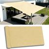 HNYDM Tende da Sole per Esterno 2.5X6M Vela Ombreggiante Impermeabile Rettangolare Telo Ombreggiante occhiellato per Esterno Protezione Raggi UV Balcone Patio Giardino Esterno terrazza - Giallo chiaro