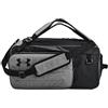 Under Armour Contain Duo, borsone unisex per adulti, grigio, taglia M, Castlerock Medium Heather/Nero/Bianco, M