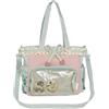 Jilijia Yoshiki Tsujinaka Zaino Anime Ita Bag Kawaii Borsa a tracolla Hikaru Indo Badge Pins Display Bag Cartoon Crossbody Borse da collezione Regali, Tipo 7., 31*11*31cm