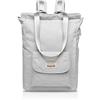 FANDARE Unisex Zaino Casual Borse a Tracoll con Caricatore USB Cinghia per Bagagli Borsa da Scuola Zainetto per 15.6 inch Laptop Backpack Scuola Viaggio Alunno Zaini Durevole Poliestere Grigio
