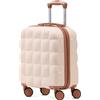 Flight Knight Bubble Suitcase - Ryanair easyJet Jet2 Approved - 8 Wheel Carry Cabin Hardcase 45x36x20cm