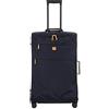 Bric's Trolley Grande Collezione X-Bag, Valigia con 2 doppie Ruote, Resistente e Ultra Leggera, Dimensioni 48x77x26cm, Ocean Blue