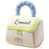Jeweidea Beauty Case Personalizzata con Nome per Donna Ragazza Porta Trucchi in Pelle PU con Manico Appeso Grande Beauty Case da Viaggio Regalo per Donna Fidanzata Ragazza (Giallo)