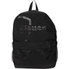 Blauer Zaino SOUTH02 con maxi logo Black/Black Backpack zaino lavoro ufficio Pc Sportivo