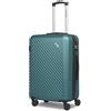 Check in CHECK.IN Paradise 2.0 Parent, verde smeraldo, Koffer M + (68 cm), Bagaglio rigido
