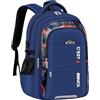 JIEDOUKEJI Zaini Scuola Borsa Studente Bookbag Zaino Scuola Ragazzo Bambino Media Maschio Travel Back Pack per Ragazzi Adolescenti