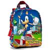 Coriex Zaino Sonic, borsa per bambini, scuola, asilo, tempo libero, palestra, 27 x 22 x 9 cm, blu SN4354MC