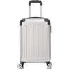 Boleedy Valigia Rigida Cabina 55cm in ABS Léger et Résistant avec Lucchetto et 4 Roulettes 360°,Trolley Bagaglio a Mano Pratique et Durable per Viaggio