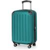 Hauptstadtkoffer - Spree - bagaglio a mano leggero, 55 x 35 x 20 cm, per ogni airline, valigetta rigida, trolley da viaggio, 4 ruote doppie, 2,3 kg, 33 l, verde acqua, Verde acqua, s, Bagaglio a mano