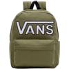 Vans Old Skool - Zaino unisex con scatola, colore: Verde cachi, Nero , Taglia unica