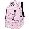 ODOKEI Zaino Scuola Superiore Ragazza USB Zaini Scuola Media Daypack Backpack Zaino Scuola Liceo Grande Zainetto Scuola Medie Ragazze Zainetti Scuola Secondaria Laptop PC Zaini Libri Università Impermeabile