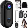 Gugliet Varnock Action Camera HD, grandangolo 120°, fotocamera da moto da 128 GB, POV Pro 4K, fotocamera tascabile con audio, video, registrazione video portatile per vlogging, ciclismo