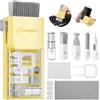 Tassmpitor Kit per la pulizia dello schermo del computer portatile, tutto in 1, strumento di pulizia elettronica per MacBook, iPad, iPhone Pro, cellulare, spazzola per tablet, computer, monitor PC,