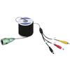 BJdfgE Videocamera subacquea for pesca 10M 20M 30M Fishfinder 6 pezzi solo luci bianche Telecamera(09MJ 20M W Cam)