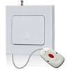 Smart Trasmettitore senza fili SYT1000-1S | Parte del set di chiamata | Compatibile solo con ricevitore smart | Portata 150 - 400 m | Per uso professionale e privato
