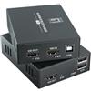 LevelOne Kit estensore HDMI Over Cat.5/6 4K, 100 m, nero