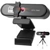 QZCX Webcam PC, Webcam 4K 2K 1080P Full HD Web Camera con microfono USB Web Cam for PC Computer Video Mini fotocamera 4K(1080P)