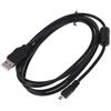 Whoasyst Cavo dati USB da 1 m, per fotocamera, dati, immagini, sincronizzazione video, cavi di trasferimento a 8 pin, per fotocamera digitale serie FE
