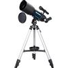 Discovery Sky Trip ST80 Telescopio Rifrattore Da 80 mm, Leggero e Portatile, Per Ragazzi e Principianti, Con Adattatore Fotografico e Un Libro Di Astronomia in Polacco