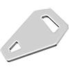 YPBEW Accessorio per gabbia per fotocamera Treppiedi Piastra a sgancio rapido Cacciavite per monete per un facile montaggio in metallo Quick Install Chiave per monete Soluzione di montaggio efficiente