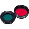Levenhuk Set Di Due Filtri Ottici Levenhuk Luna e Marte F2 — Filtri Lunare e Filtro Rosso N.25 Per Telescopio Con Oculare Da 1,25